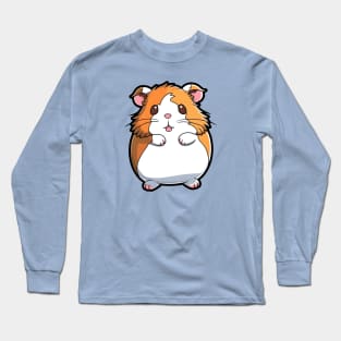 Cute hamster standing, kawaii pet Long Sleeve T-Shirt